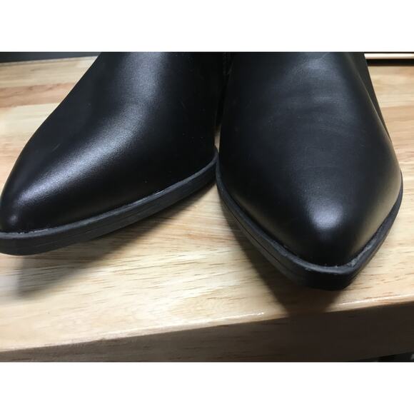 Worthington Brookdale 053-0341 Ankle Boots Women's US 9.5M Black Pointed Toe - Picture 7 of 8